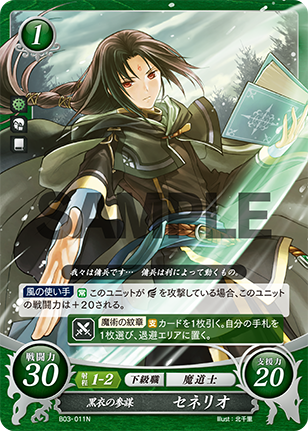 黒衣の参謀 セネリオ