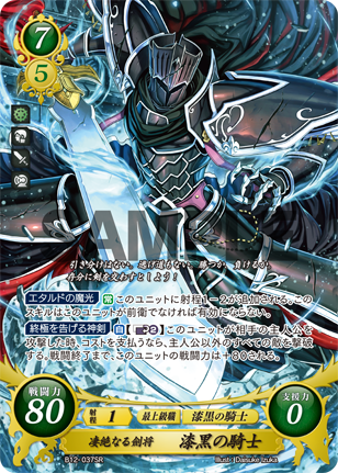 凄絶なる劍将 漆黒の騎士