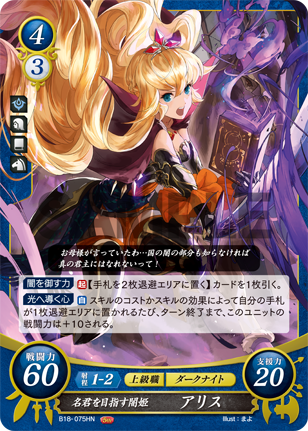 名君を目指す闇姫 アリス
